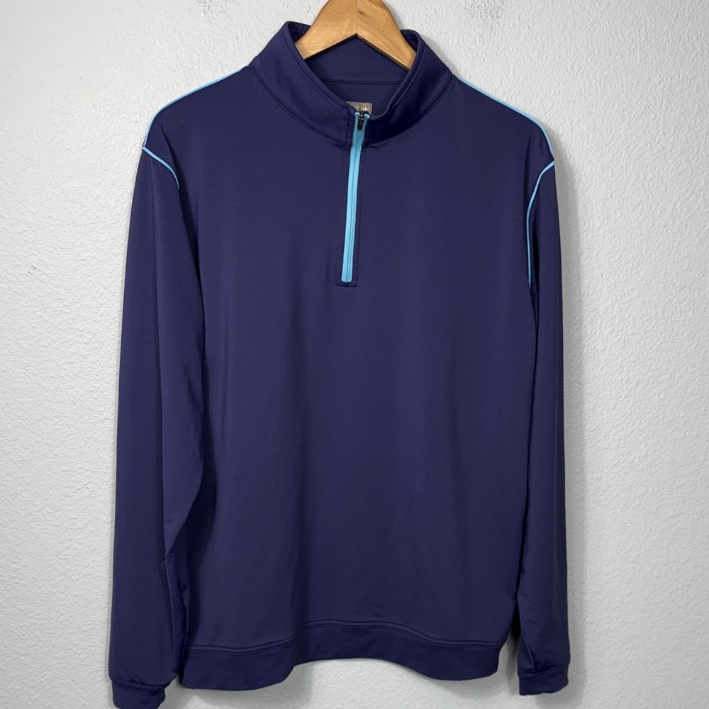 Peter Millar Crown Men's Comfort Quarter-Zip Shirt